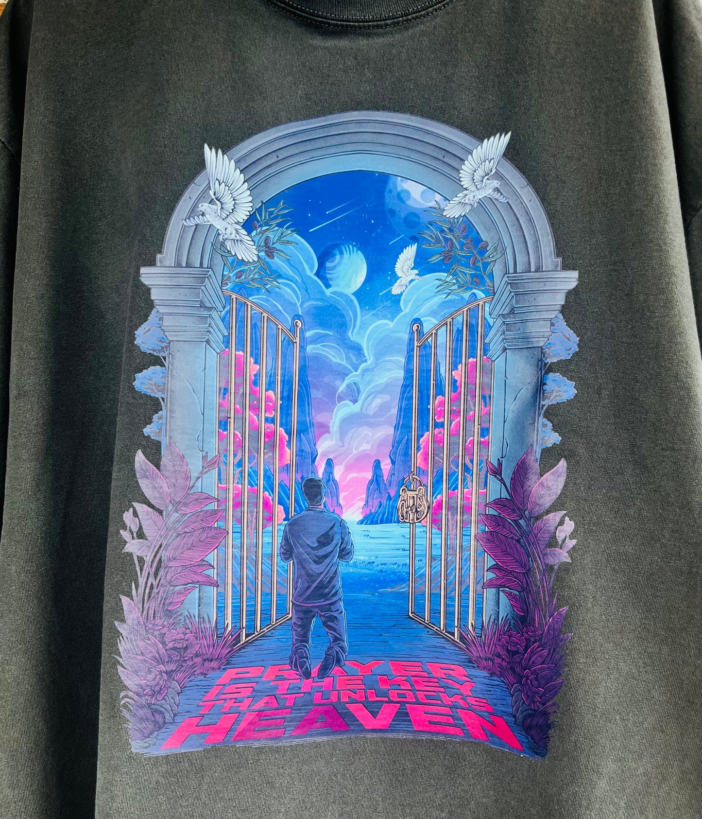 Prayer Is The Key That Unlocks Heaven | FITTED TEE