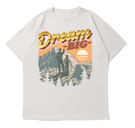 "Dream Big" Fitted Tee